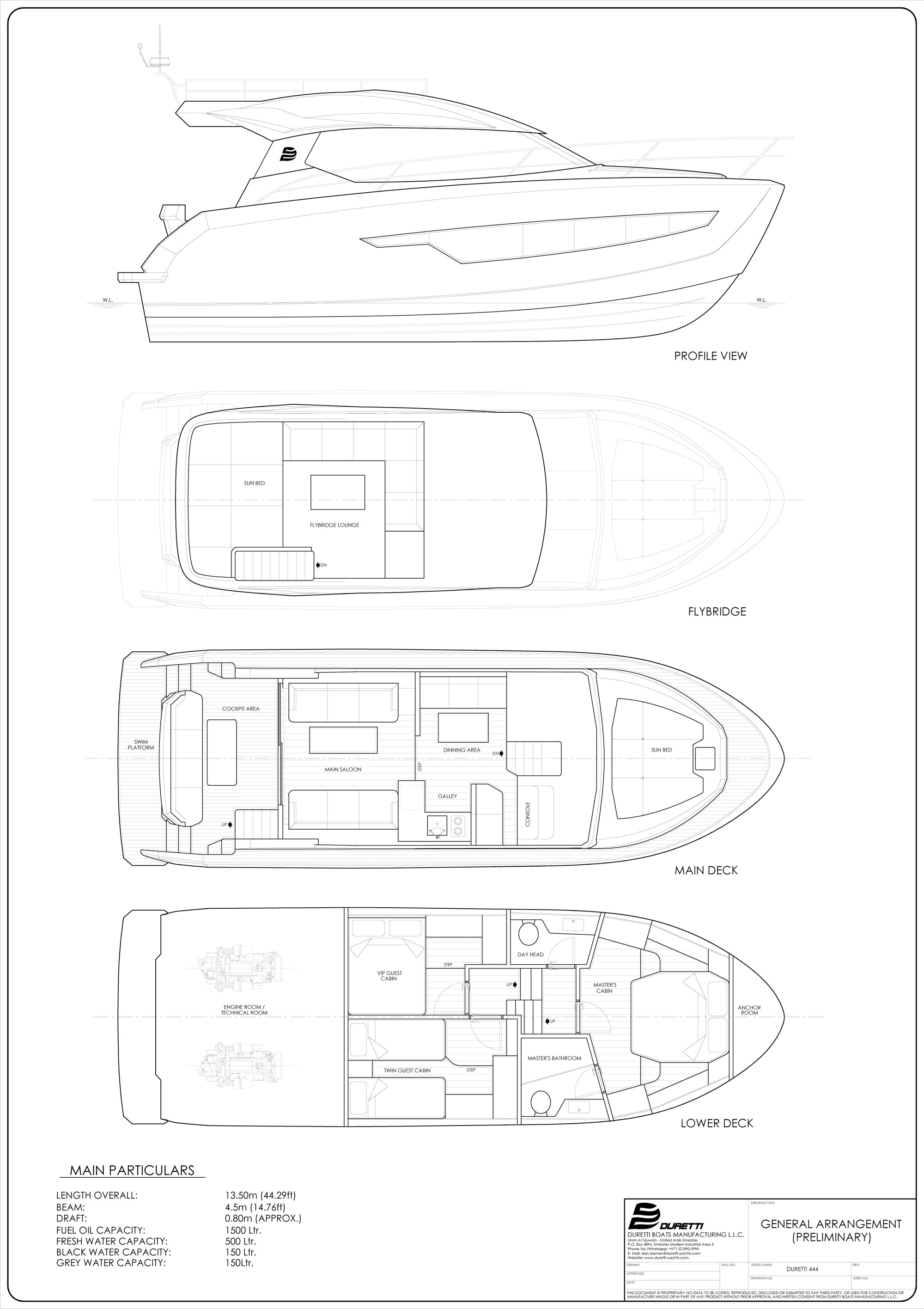 Duretti Yachts 444