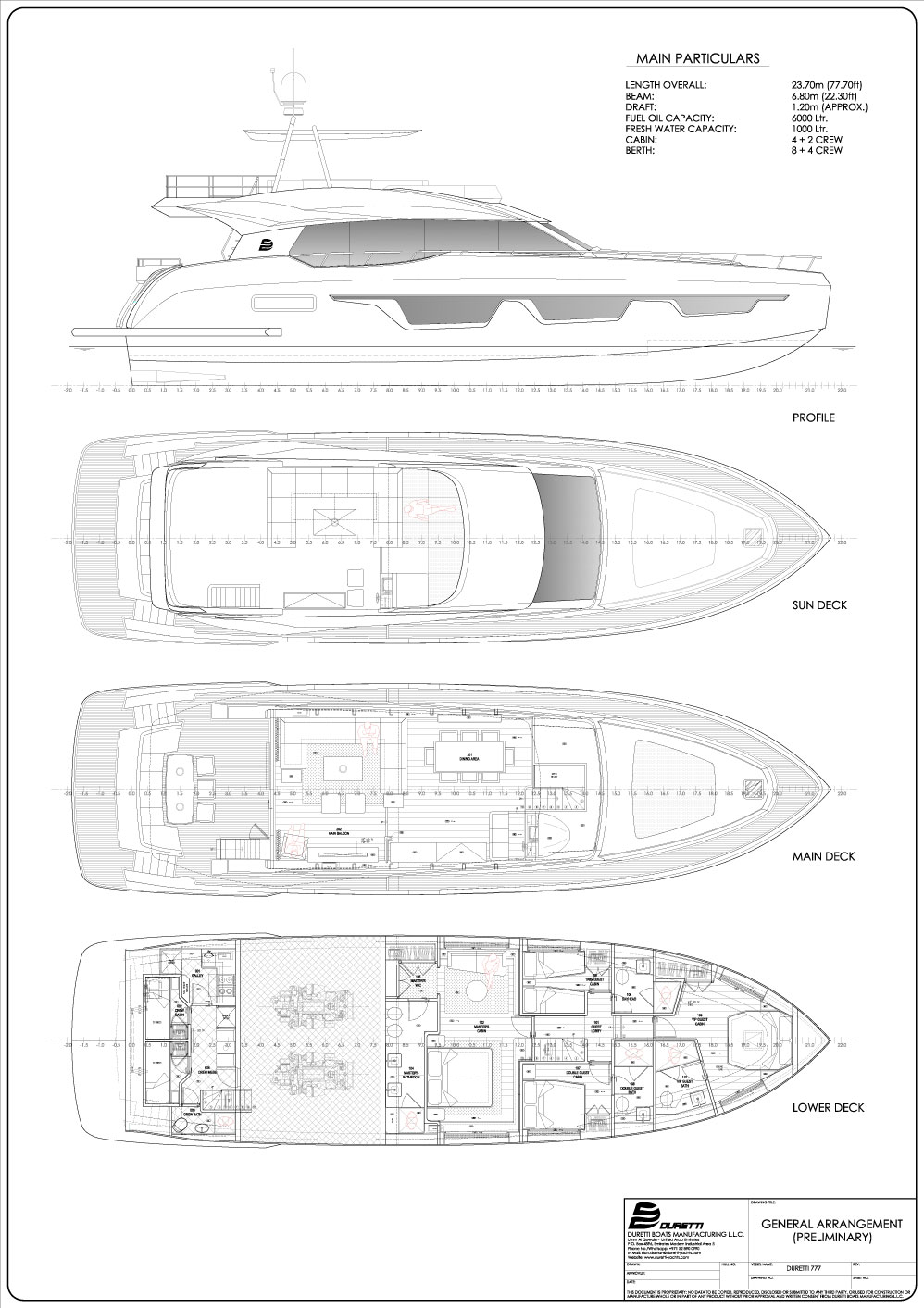 Duretti Yachts 777